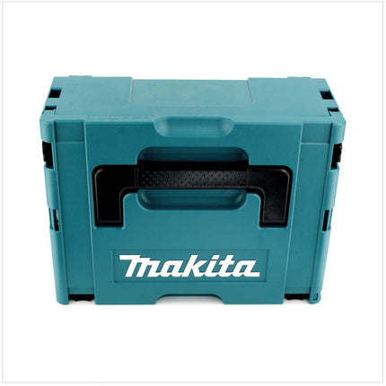 Makita DHP 483 RTJ Taladro percutor a batería 18 V en maletín Makpac 2 + 2x Batería BL 1850 + Cargador DC 18 RC