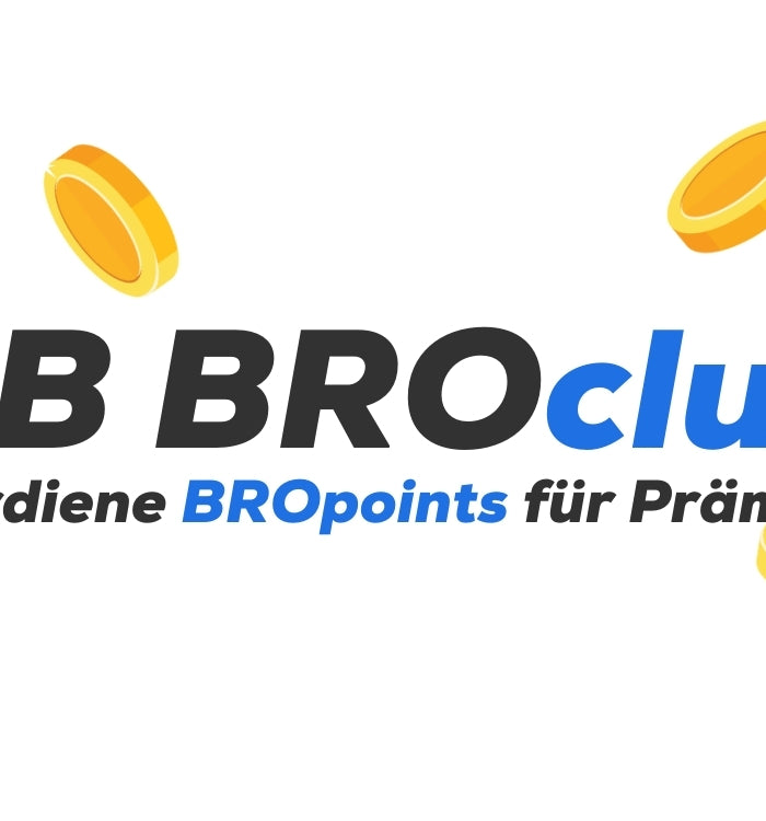 <h2>Become a member of the BROclub</h2>